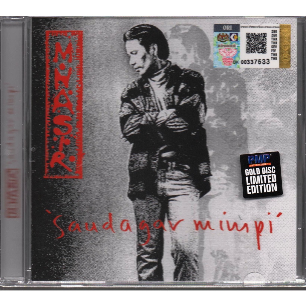 อัลบั้ม CD M.Nasir - Saudagar Mimpi (แผ่นทอง / 11 เพลง)