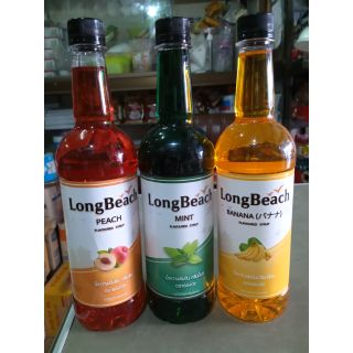 Long Beach ไซรัปตราลองบีช ขนาด 740 ml.