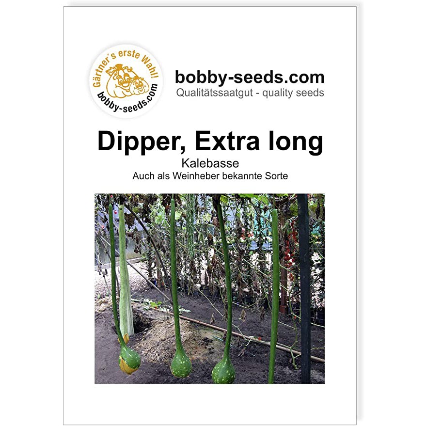 น้ำเต้า เอ็กซ์ตร้าดิปเปอร์ - Xtra Long Handled Dipper Gourd F1