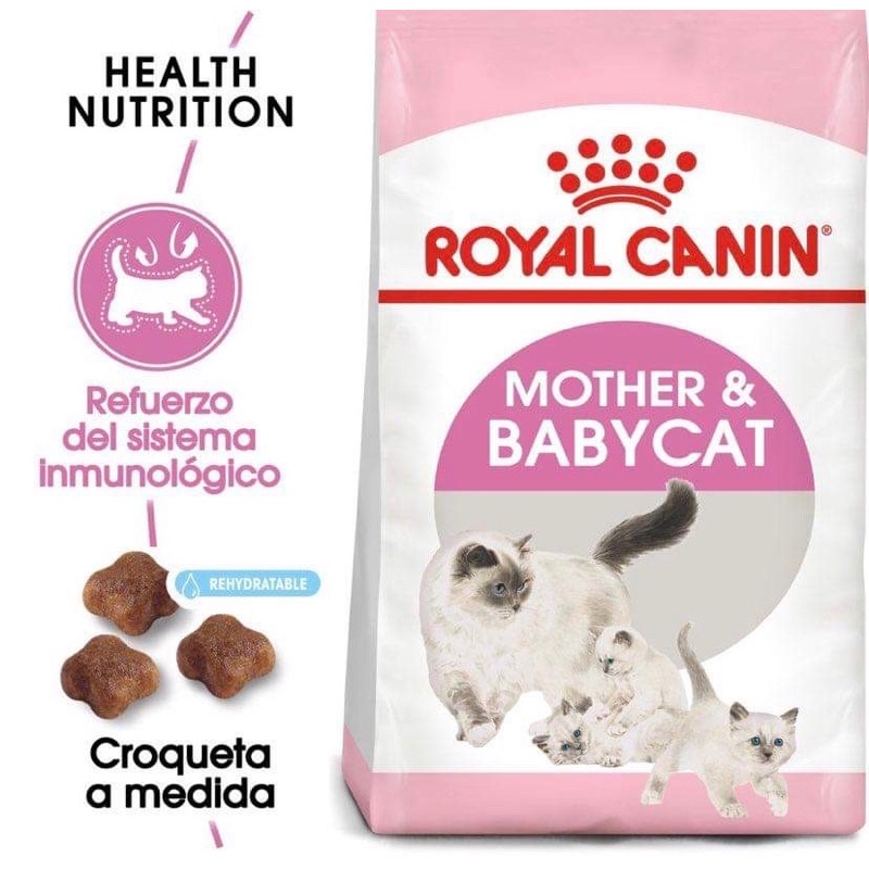 ส่งฟรี!! อาหารแมว rayalcanin mom&baby 10kg