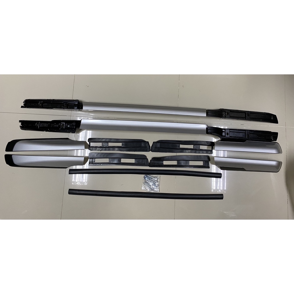 ราวหลังคา แบบเจาะ อีซูซุ ดีแม็ก Isuzu D-Max 2012 2013 2014 2015 2016 2017 2018 2019 2020 รุ่น4ประตู สีบรอนด์/สีดำด้าน