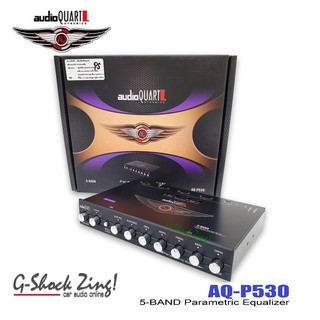 AUDIO QUART Preamp Equalizer ปรีแอมป์ 5แบน/5 Band (ซับรวม) Audio Quart รุ่น AQ-P530