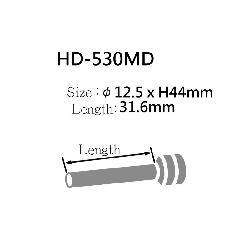 CARL อะไหล่เข็มเจาะ HD-530MDสำหรับเครื่องเจาะกระดาษ CARL HD-530 (1อัน/แพ็ค) - รูปที่ 3