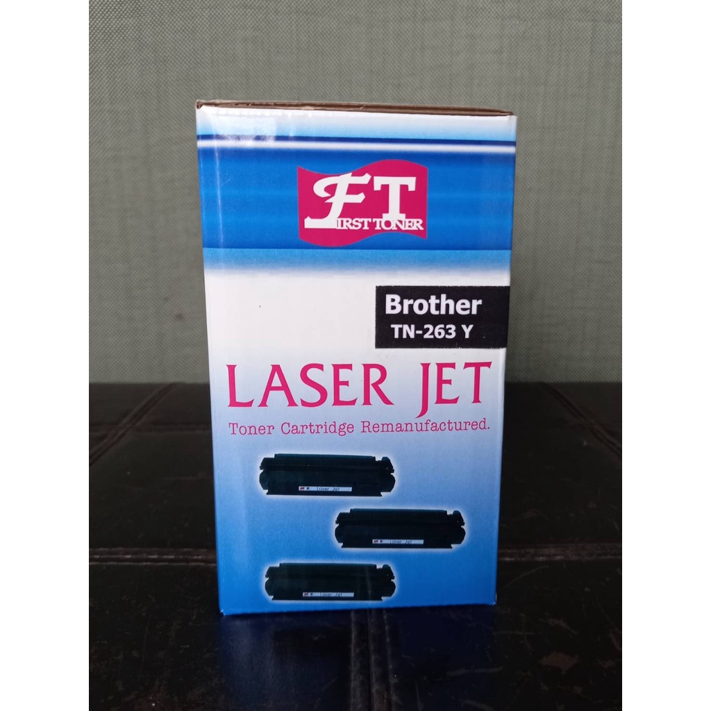 FIRST  TN-263 YELLOW สีเหลือง  HL-L3230CDN / HL-L3270CDW / DCP-L3551CDW / MFC-L3750CDW / MFC-L3770CD