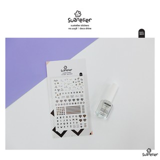 Suatelier : deco shinee สติกเกอร์น่ารัก no.1058