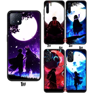 เคสซิลิโคนนิ่ม ลาย Demon Slayer Kimetsu no Yaib moon 39HE สําหรับ OPPO Find X3 F19 Pro Plus A95 A94 A54 A15 A15S