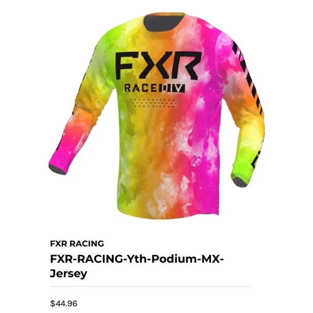 เสื้อมอเตอร์ไซร์ของแท้FXRรุ่นProdium