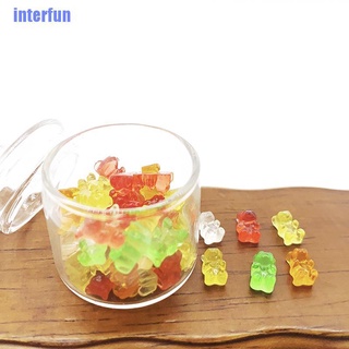 (Interfun) เครื่องประดับเรซิ่น หลากสีสัน สําหรับตกแต่งบ้านตุ๊กตา 20 ชิ้น