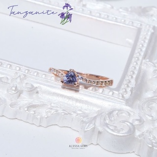 [18K][ผ่อน0%] แหวน Tanzanite AAA+ (Alyssa Gems)