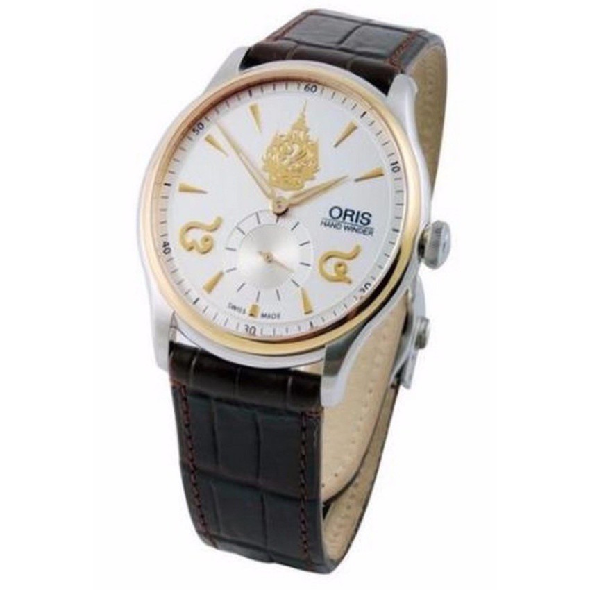 Oris นาฬิกาข้อมือ ORIS เฉลิมพระเกียรติ 84 พรรษา Limited Edition สายหนังสีน้ำตาล