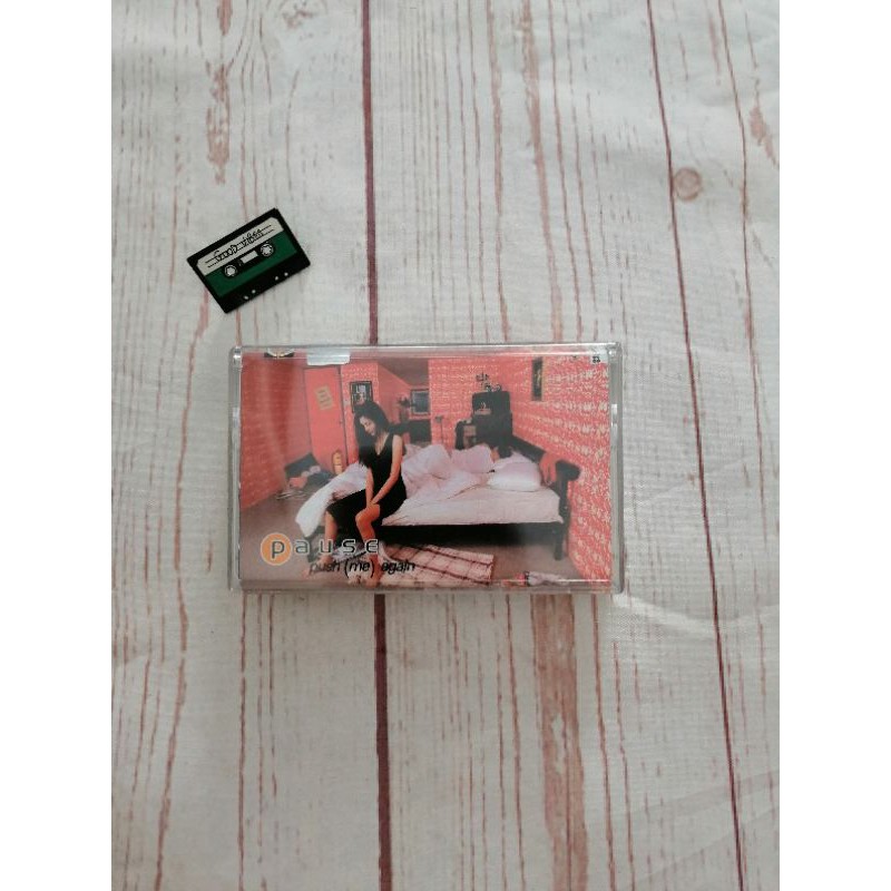 เทป​เพลง​ วง Pause อัลบั้ม push me again (ปกแรก)​