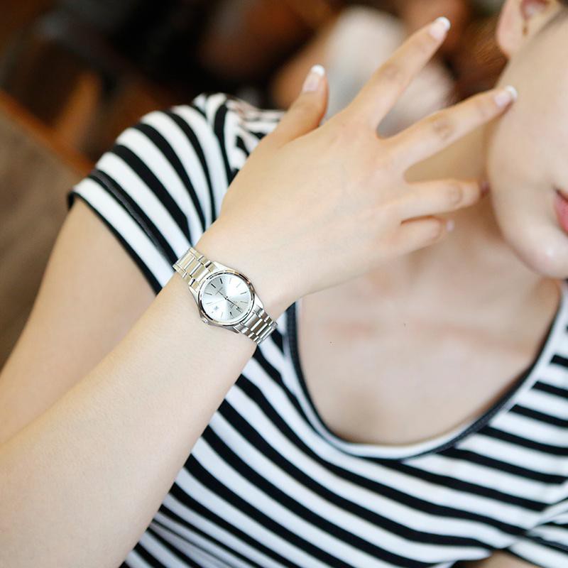 ของแท้ นาฬิกาข้อมือ Casio ผู้หญิง รุ่น LTP-1183 (สายสแตนเลส)