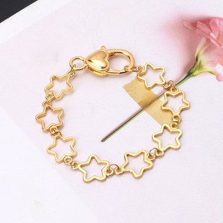San* สร้อยข้อมือโซ่โลหะกลมหัวใจ Diy สําหรับทําเครื่องประดับ