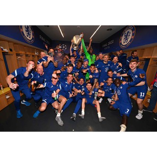 โปสเตอร์ Chelsea เชลซี champions แชมป์ 2020 2021 poster ฟุตบอล Football โปสเตอร์ฟุตบอล ตกแต่งผนัง รูปติดห้อง ของแต่งห้อง