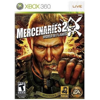 MERCENARIES2แผ่นเกมxbox360สำหรับเครื่องแปลงrgh