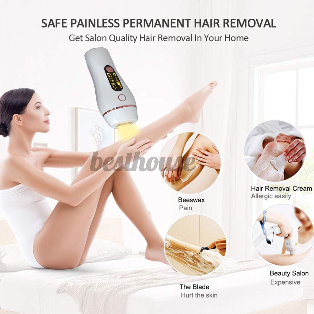 999,999 Flashes IPL Laser Hair Removal Machine Body Painless Men &Women 5  level 5Hde | Shopee Thailand