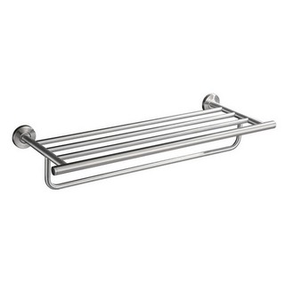 ชั้นวางพร้อมราว MOYA LJ-2020 สเตนเลสTOWEL SHELF LJ-2020 STAINLESS