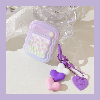 เคสแอร์พอด 2 1 Case ทิวลิป Airpod 3 การป้องกันการตก IMD Soft Case Airpod pro2 gen4 2021