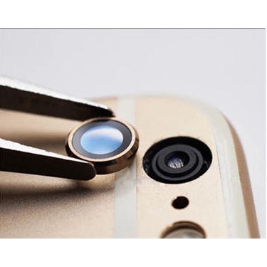 เลนส์กล้อง พร้อมกรอบครอบ สําหรับ iPhone 6 6S 7 8 Plus Xr รูปที่ 2