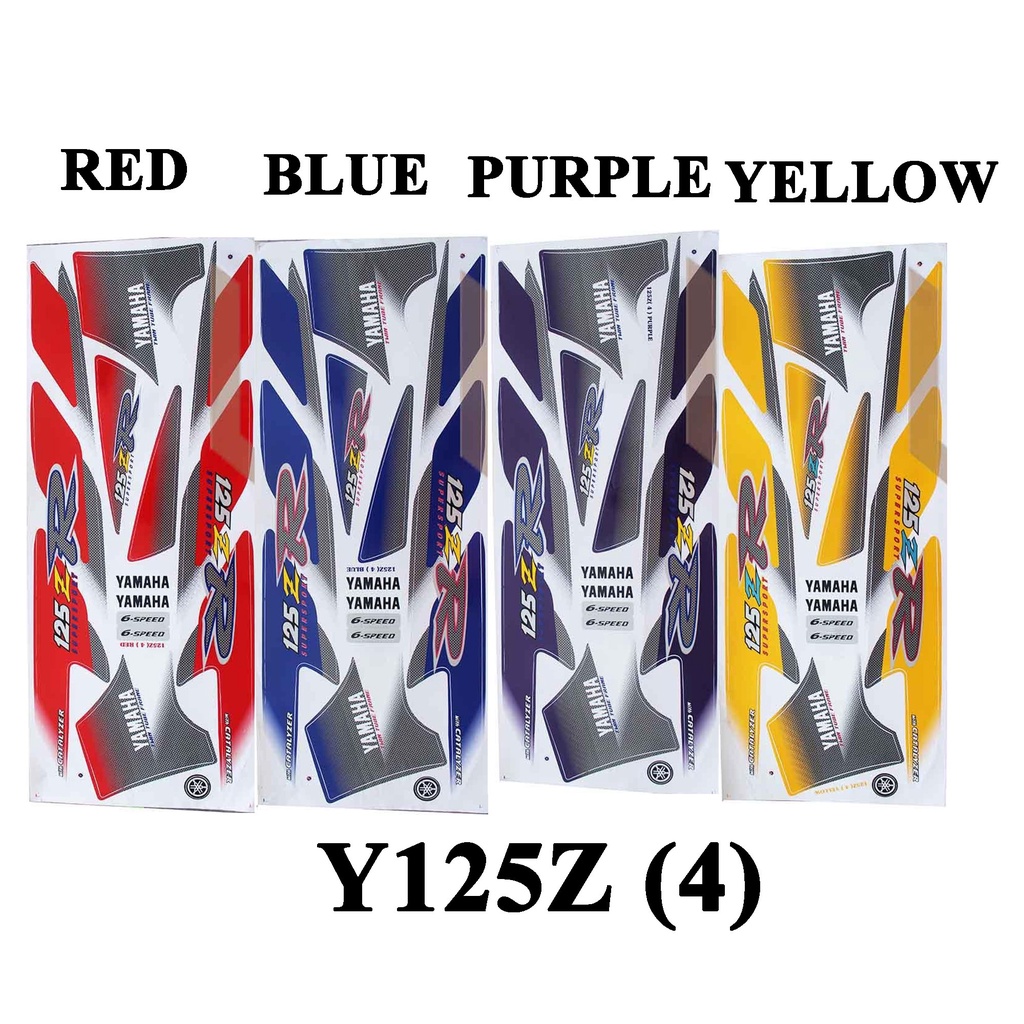 Y125Z (4) Body Stripes