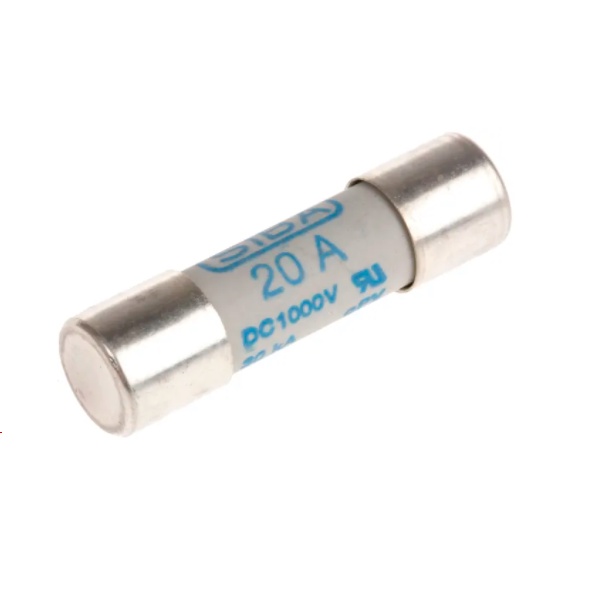 Fuse SIBA ฟิวส์ 20A PV 1000VDC  10x38 สำหรับโซล่าเซลล์ 5021526.20A