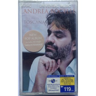 Cassette Tape เทปคาสเซ็ตเพลง Andrea Bocelli Cieli Di Toscana ลิขสิทธิ์ ซีล