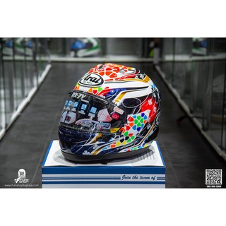 หมวกกันน็อค ARAI RX7-V EVO  NAKAGAMI GP2