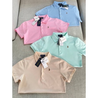 #Valen เสื้อ Polo คอปกแขนสั้น สีใหม่ล่าสุดจาก Shop เลยค้า รุ่นนี้เป็นกระดุมเม็ดเล็กๆ เรียงยาว 4 เม็ด