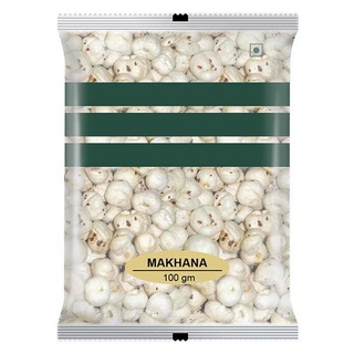 Patel Makhana / Fox Nuts , 100gm  100กรัม