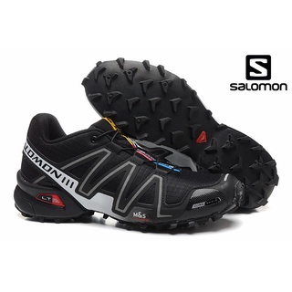 [พร้อมส่ง] Salomon speedcross 1 รองเท้ากีฬา รองเท้าเดินป่า ไล่โทนสีขาว ดํา คุณภาพสูง 40-46