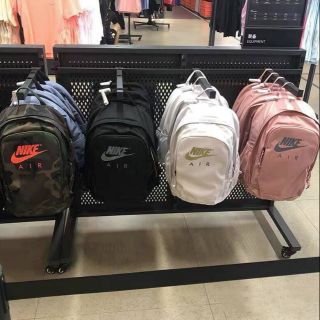 🎉🎉NIKE MENS WOMEN SCHOOL BAG BOOK BACKPACK กระเป๋าสะพายเป้ใบใหญ่สไตล์ Sport วัสดุNylon+Polyester100%