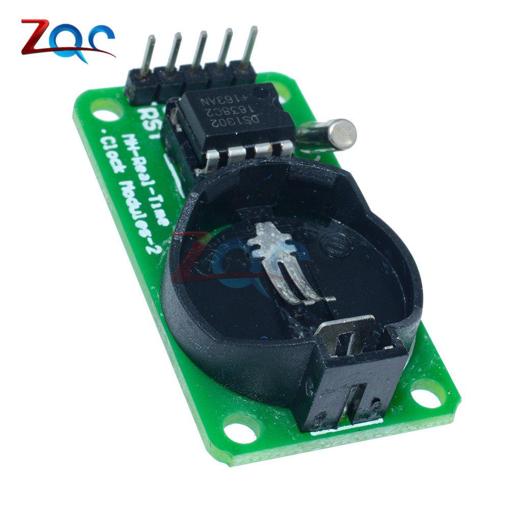 DS1302 Clock Module with Battery Real-Time Clock Module RTC for Arduino AVR ARM