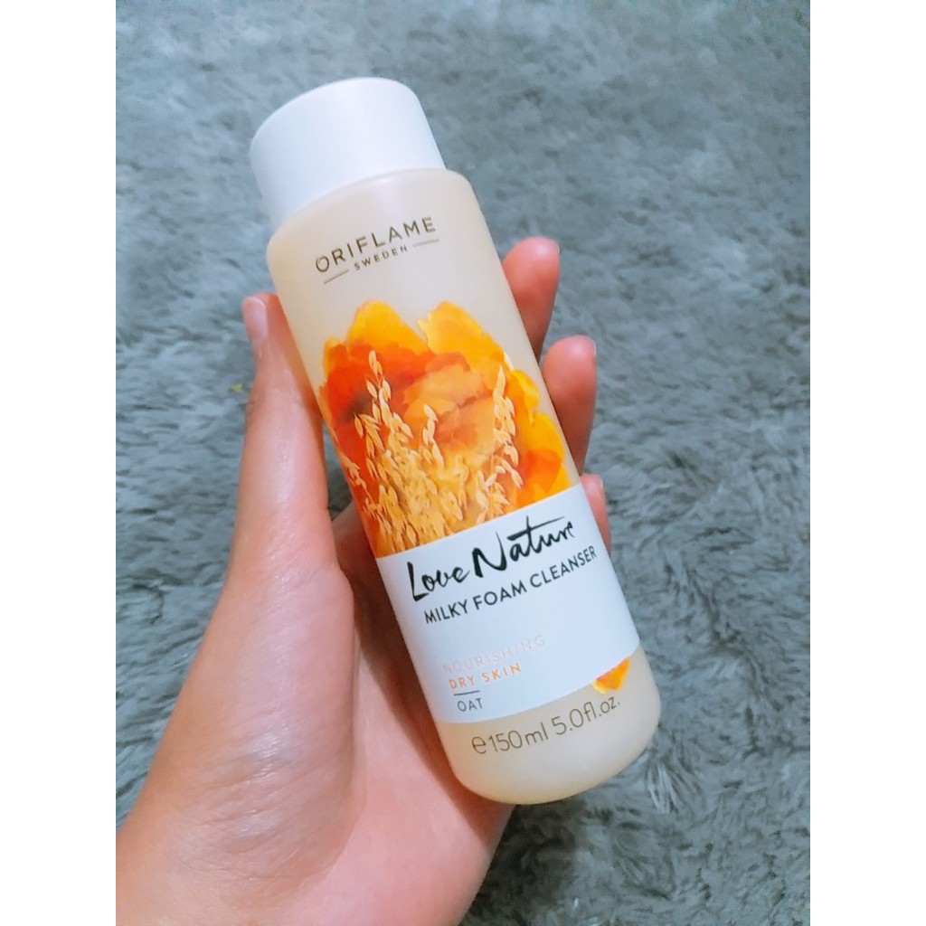 milky foam cleanser oriflame