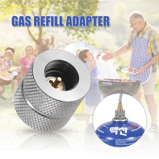 Outdoor Camping Stove Gas Refill Adapter Picnic Butane Canister Valve Converter