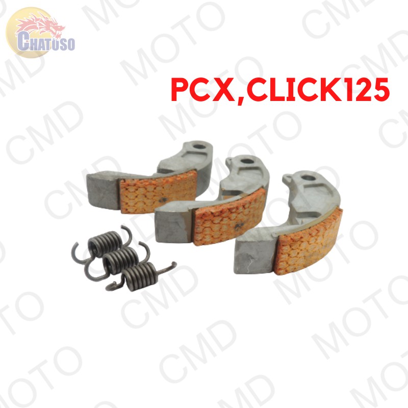 ครัชทองแดง ผ้าครัช3ก้อน มาพร้อมจาน+สปริง MIO/Fino/Nouvo, CLICK/CLICK-I,PCX150/160/125/CLICK125-I/LEAD125,MIO115-I - รูปที่ 4