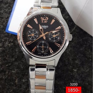 นาฬิกา คาสิโอ ผู้หญิง CASIO LTP-2085RG-1AV ของแท้ 100%