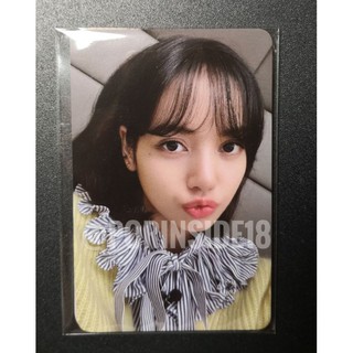 Photocard Lisa ของแถม Ktown shop ใหม่ไม่แกะซีล จาก Photobook Lisa Vol. 2​