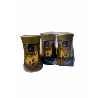 กาแฟ Tchibo Gold Seletion rich&amp;intense Net 7.1OZ/ 200g สินค้านำเข้าจาก เยอรมัน 1ถาด/บรรจุ 6 ขวด ราคาส่ง ยกถาด พร้อมส่ง!