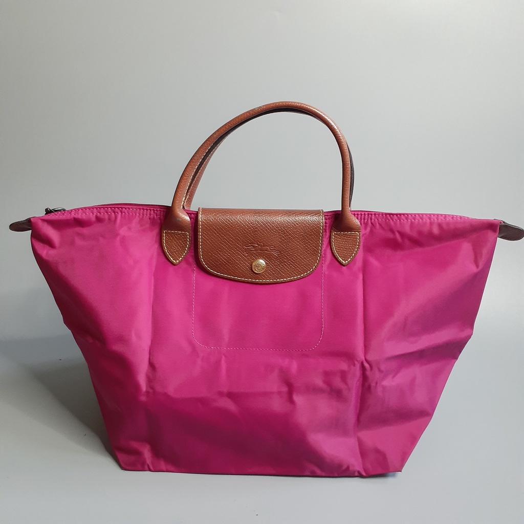LONGCHAMP กระเป๋ามือสองของแท้สภาพ 95% size M