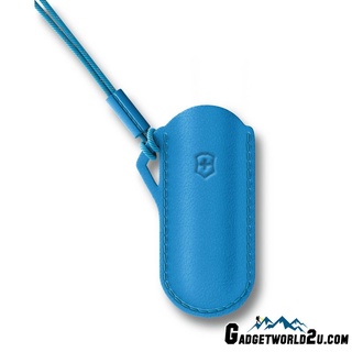 Victorinox กระเป๋าหนัง สีคลาสสิก สีฟ้าอ่อน 58 มม. 4.0670.2