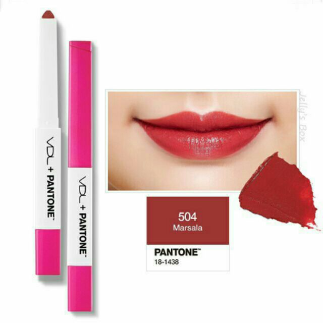 VDL+PANTONE EXPERT COLOR LIP CUBE EX 
504 MARSALA