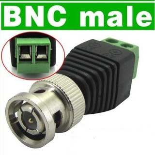 ่ิืJACK CONNECTOR BNC หัวแจ็คต่อกล้องวงจรปิด CCTV แจ็คต่อสัญญาณภาพ 10 ตัว