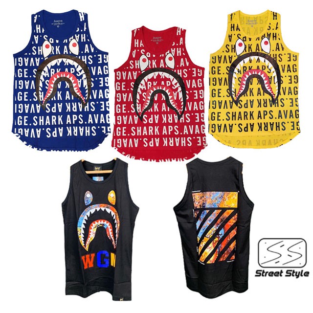 bape shark vest