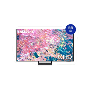 [จัดส่งฟรี] SAMSUNG TV QLED (2022) Smart TV 55 นิ้ว Q65B Series รุ่น QA55Q65BAKXXT