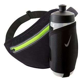 Nike Lean 22 oz Hydration Waistpack (Black/Volt)