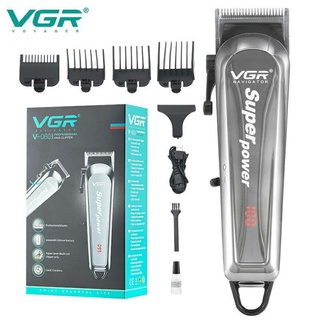 ปัตตาเลี่ยนตัดผมไร้สายVGR V060 ปัตตาเลื่ยนตัดผม มีหน้าจอLED มาใหม่ล่าสุด