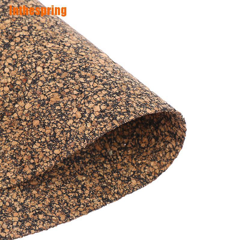 Inthespring Cork Rubber Turntable Platter Mat Slipmat AntiStatic For