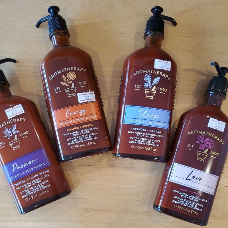 Bath and Body Works Aromatherapy Collections Body lotion