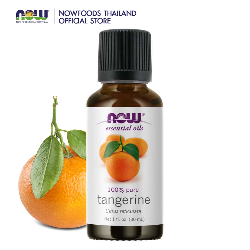 Now Tangerine Essential Oil 100 Pure 30 ml (น้ำมันหอมระเหย กลิ่น