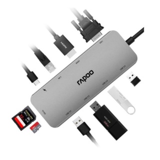 Rapoo XD120 Multifunction Adapter (6 in1)/1Y 160*90*25 MM